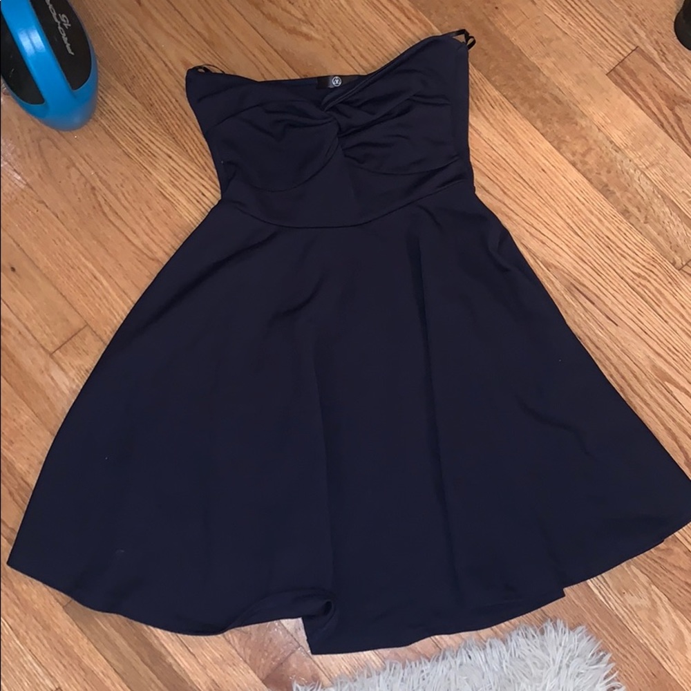 Blue Cocktail Dress
